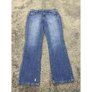 DKNY Women's Blue Boot Cut Jeans